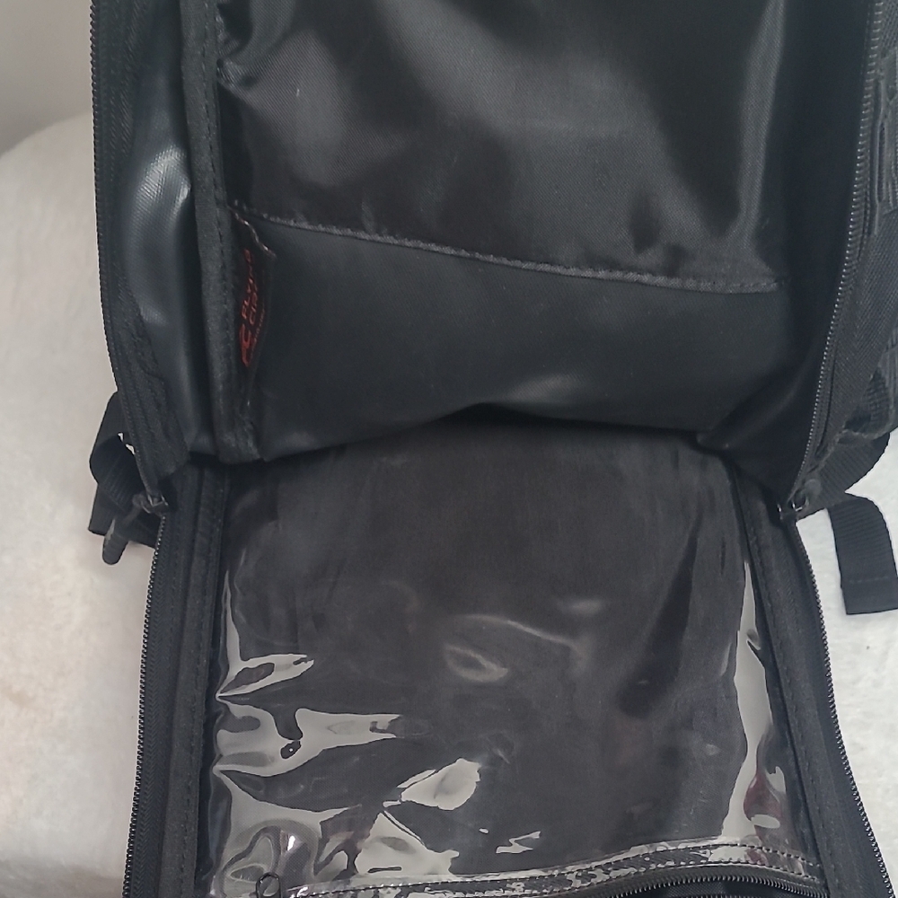 Black Tactical Backpack with MOLLE System - Picture 3 of 13
